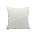 Square decorative pillow cover with micro-structured dot binding and concealed zipper Kalsten
