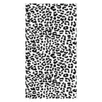 Beach towel with striking leopard motif and colorful accents Kalsten