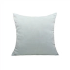 Square decorative pillow cover with micro-structured dot binding and concealed zipper Kalsten