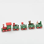 Christmas Train Decoration Figure Set