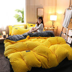 Kalsten | Thickened Corduroy Velvet Bedding Set