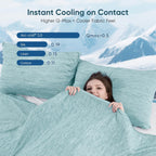 Green Cooling Blanket –  3.0, Q-Max>0.5, Multi-Size Options | Kalsten