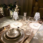 Crystal Table Lamp with Touch Control - LumeCrystal | Kalsten