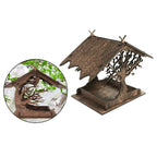 Kalsten | Rustic Treehouse Wooden Bird Feeder