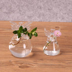 Kalsten | Angel Time Transparent Glass Vase