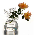 Kalsten | Angel Time Transparent Glass Vase