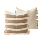 BowLift | Handwoven Bohemian Stripe Cushion Cover