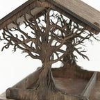 Kalsten | Rustic Treehouse Wooden Bird Feeder