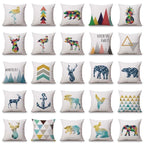 BowLift | Geometric Animal Cushion Cover