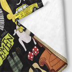 Cozy Graphic Fleece Blanket