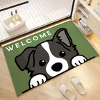 Cute Panda Print Bath Mat Kalsten