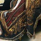 Artistic Religious Tapestry Throw Blanket