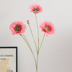 Artificial Romantic Poppy Bouquet