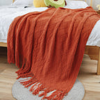 Cozy Knitted Throw