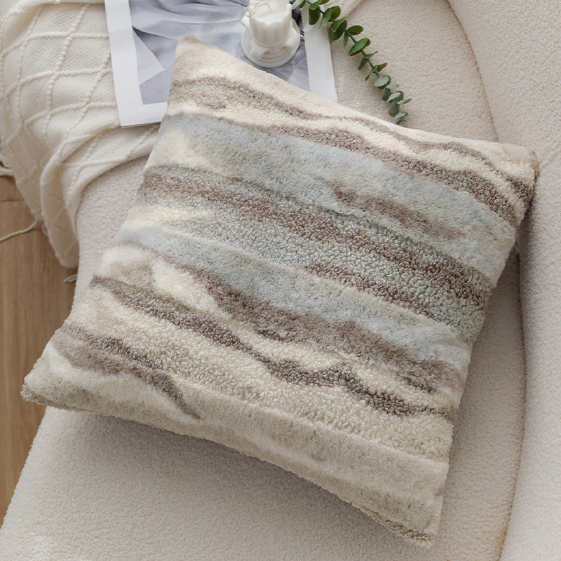 Cuddle cushion in teddy fur style Kalsten