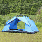 Camping Tent With Expandable Interior And Weatherproof Material Kalsten