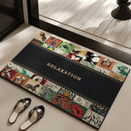 Artistic Patchwork Entry Mat Kalsten