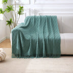 Cozy Knitted Throw