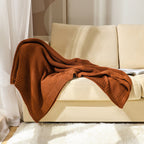 Cozy Knitted Throw Blanket Kalsten