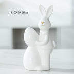 Ceramic Bunny Figurine Kalsten