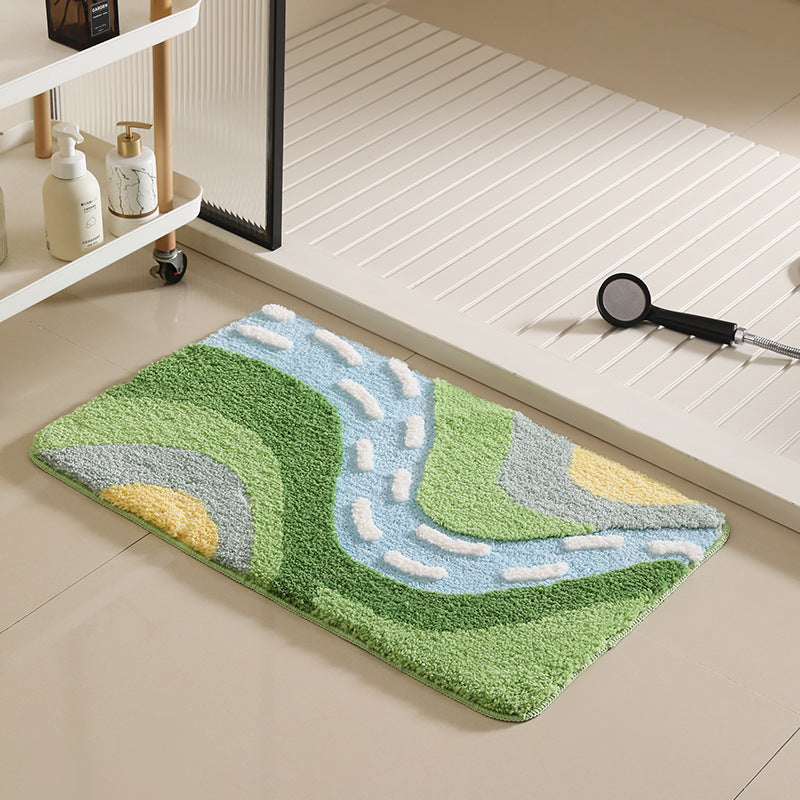 Artistic Plush Area Rug Kalsten
