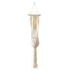 Macrame flower holder with elegant design