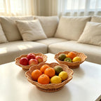 Decorative Floral Woven Table Kalsten