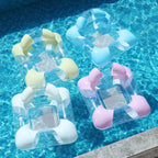 Inflatable Pool Lounger with Canopy Kalsten