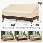 Cover for garden sofas with water-repellent material Kalsten
