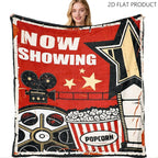 Artistic Butterfly-Inspired Fleece Blanket