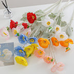 Decorative Art Poppy Bouquet
