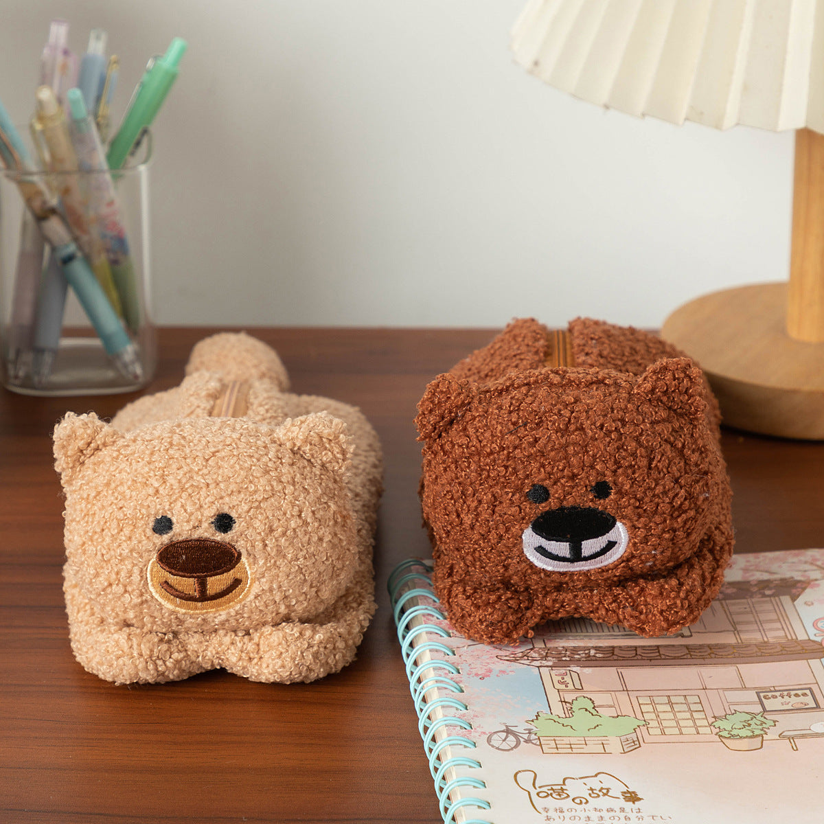 Cute Plush Bear Pencil Case Kalsten