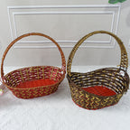 Colorful Decorative Woven Basket Kalsten