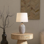 Geometric Ceramic Table Lamp