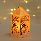 Christmas lantern made of plastic