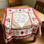 Inspirational Quilted Throw Blanket
