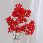 Artificial flower branch with delicate details