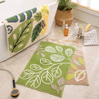 Abstract Pattern Bath Mat for Bathroom