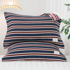 Ladies pillowcases with modern stripe pattern Kalsten