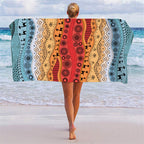 Beach towel with unique geometric pattern Kalsten