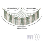 Bohemian Macramé Wall Storage Hammock