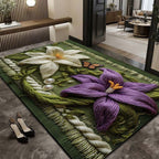 Artistic Floral Area Rug