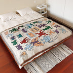 Bohemian Patterned Throw Blanket