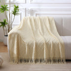 Cozy Knitted Throw