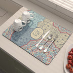Abstract Mandala Design Kitchen Table Mat