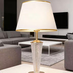 Elegant Crystal Accent Table Lamp