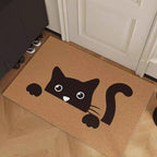 Cartoon Cat-Themed Entrance Mat Kalsten