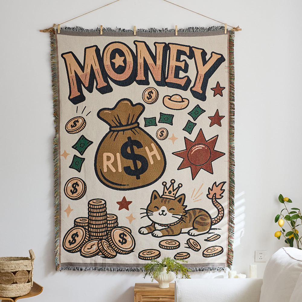 Artistic Tapestry Blanket