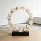 Contemporary Decorative Circle Sculpture