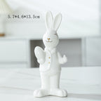 Ceramic Bunny Figurine Kalsten